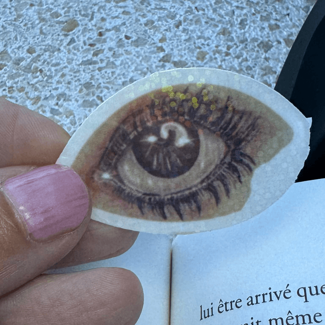 Sticker holographique "Oeil"