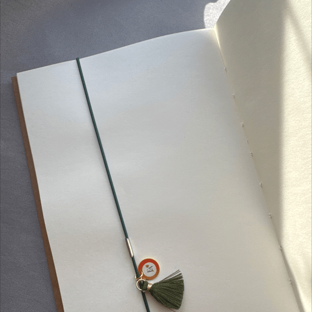 Marque-page Elastique Vert