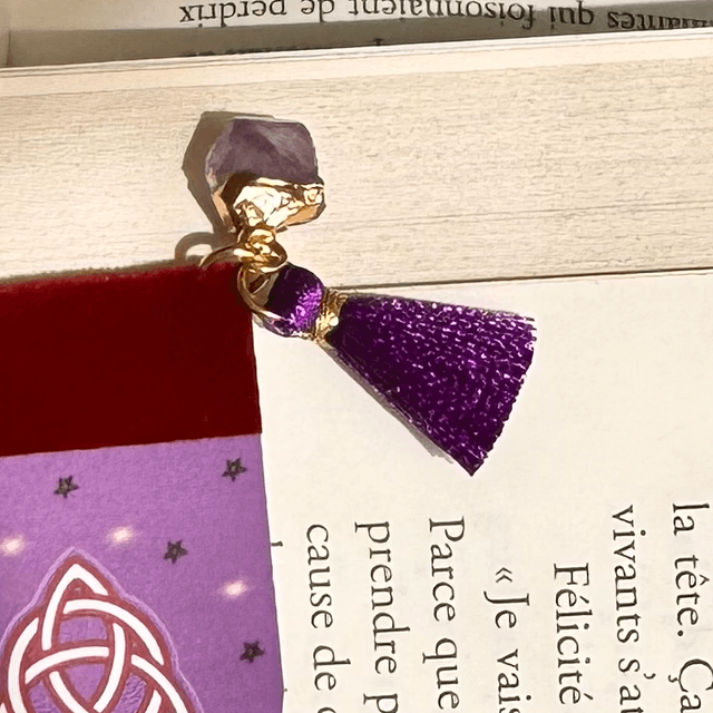 Marque-page Wicca violet