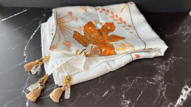 Foulard Voyance tarots, avec "Quatre minis quartz"