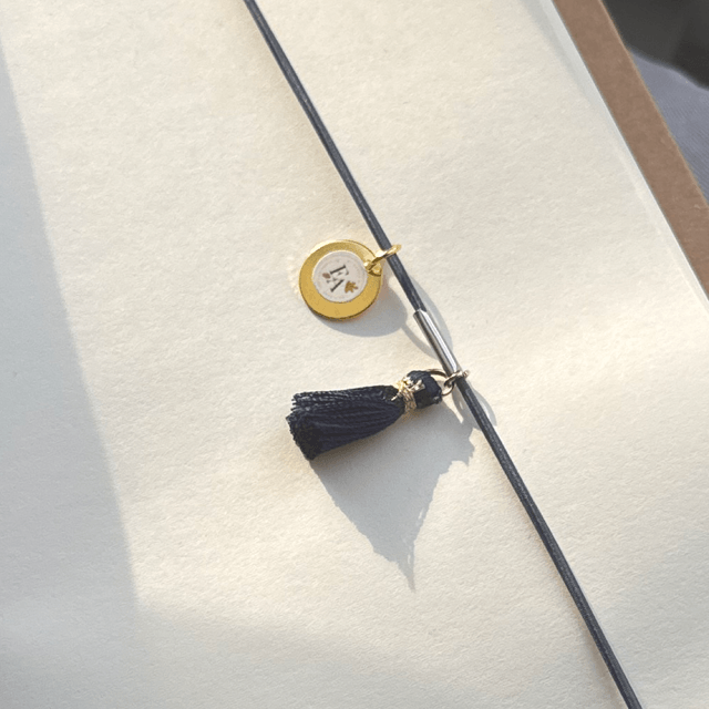 Marque-page Elastique Bleu marine