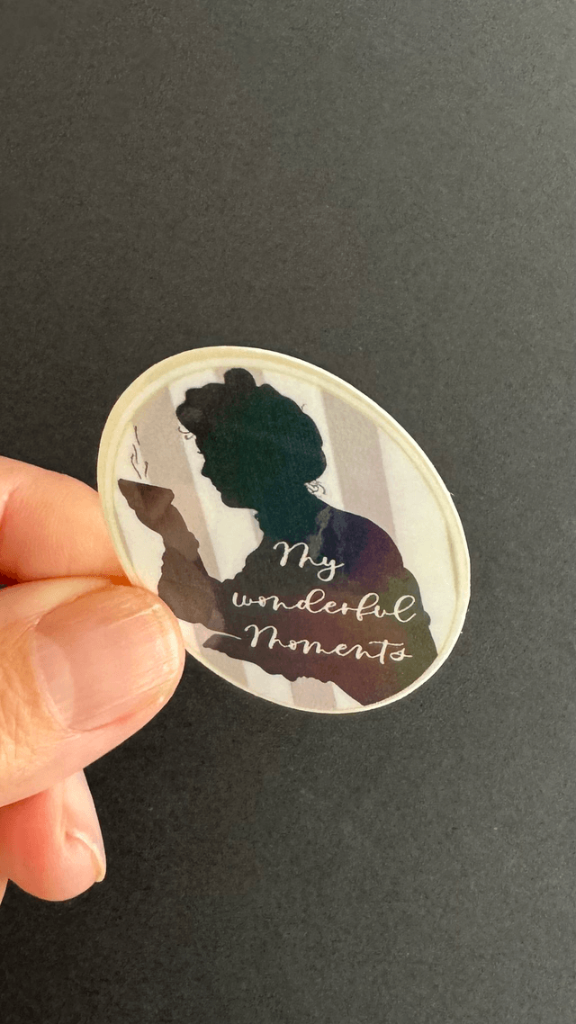 Sticker holographique "My Wonderful moments"