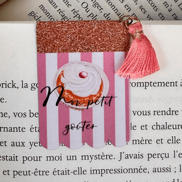 Marque-magnétique "Mon petit goûter"