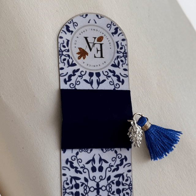 Marque-page magnétique "Lisbonne" avec breloque