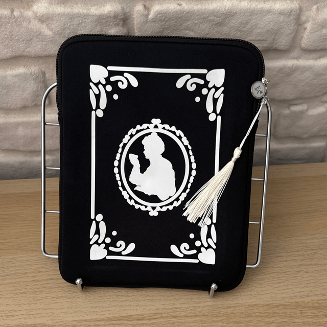 Protection d’IPad, « My Wonderful Moments » blanc/noir