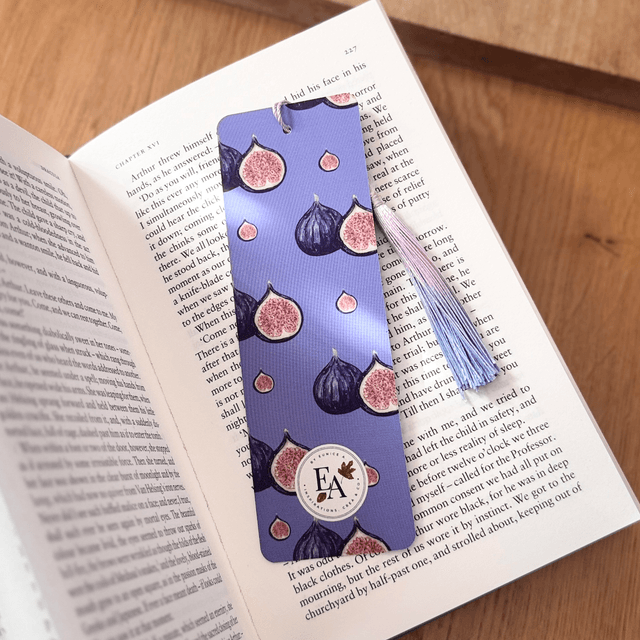 Marque-page "Smoothie" cartonné Figues