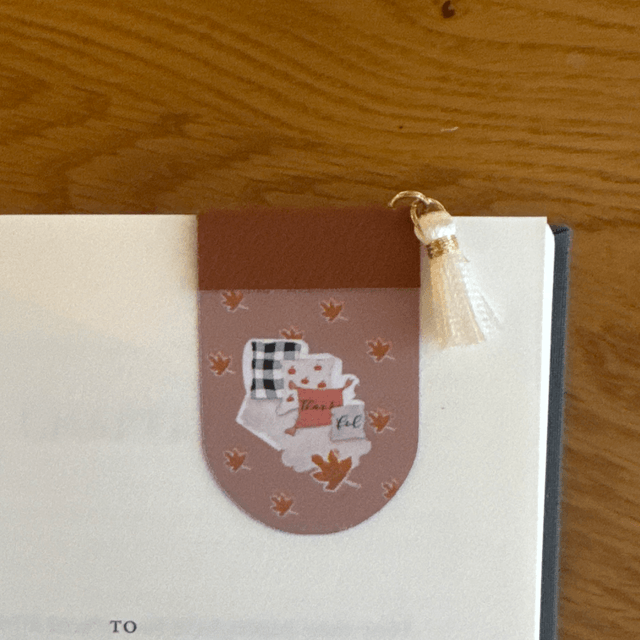 Marque-page magnétique Cosy Fall