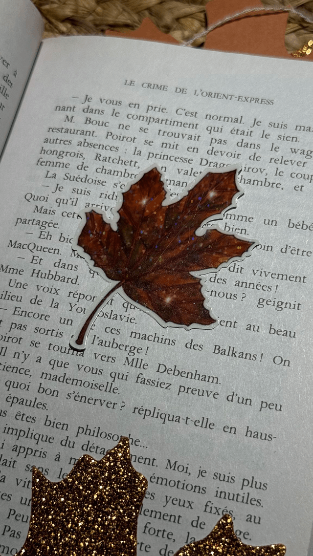 Sticker feuille d'érable