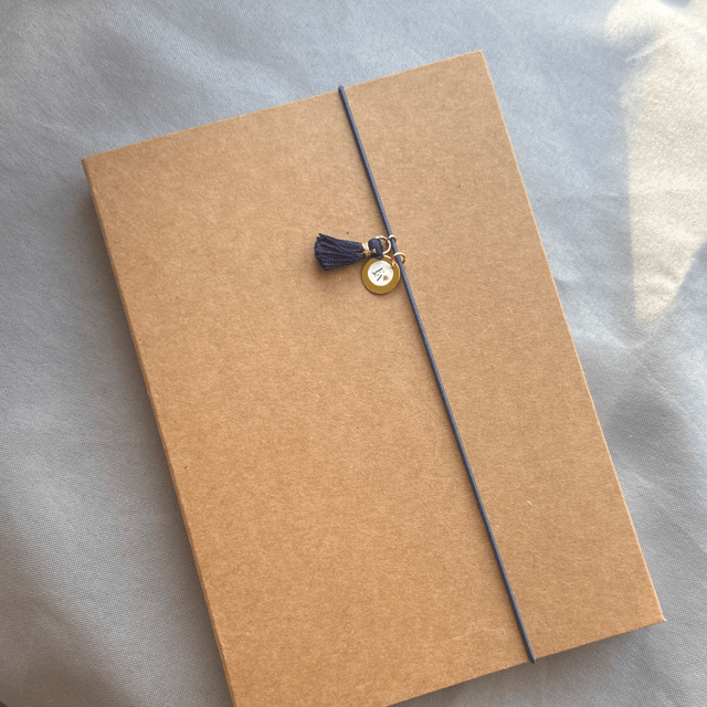 Marque-page Elastique Bleu marine
