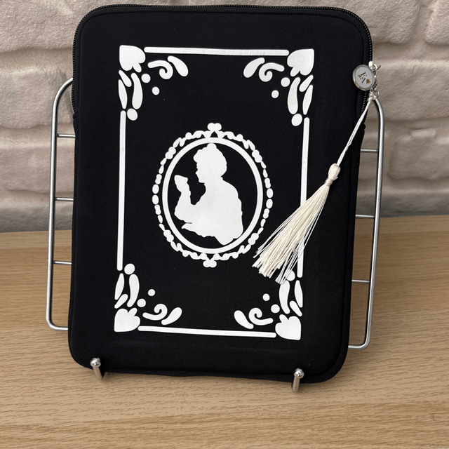 Protection d’IPad, « My Wonderful Moments » blanc/noir