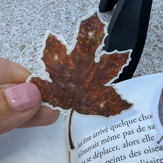 Sticker feuille d'érable