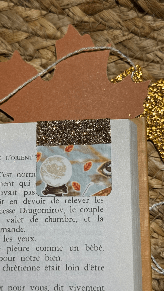 Mini marque-page vertical magnétique
