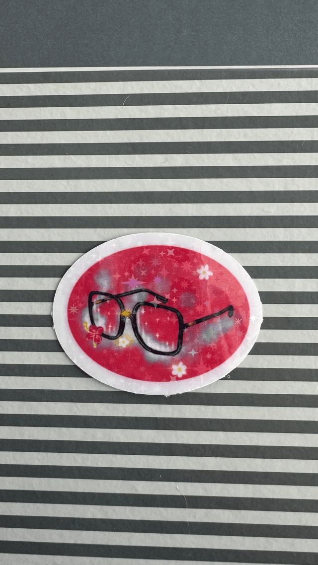 Sticker Lunettes magiques