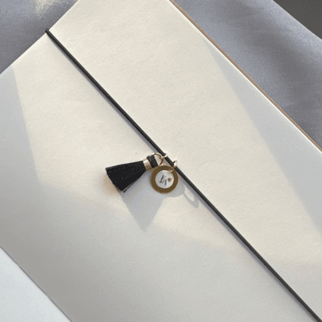 Marque-page Elastique Noir