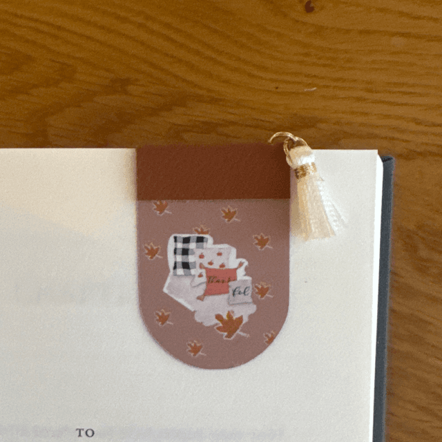 Marque-page magnétique Cosy Fall
