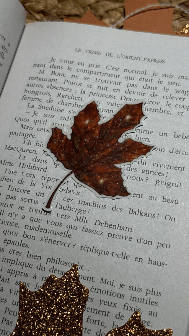 Sticker feuille d&#039;érable