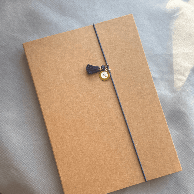 Marque-page Elastique Bleu marine